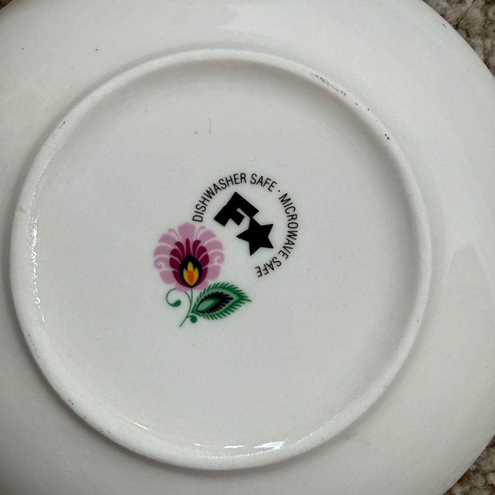 Folkstar Basia Espresso Cup Set 90ml Multicolor Polish Folk Art Lowicz 21663‎ - Picture 6 of 7